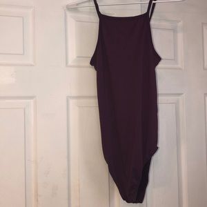 Rue 21 maroon body suit